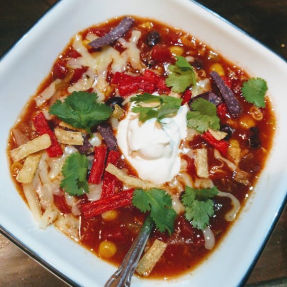 Easy Chicken Tortilla Soup