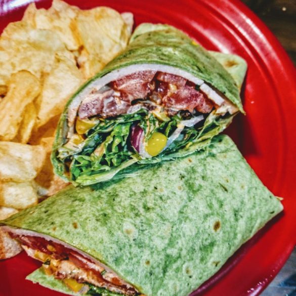 Southwest Turkey Bacon Wrap