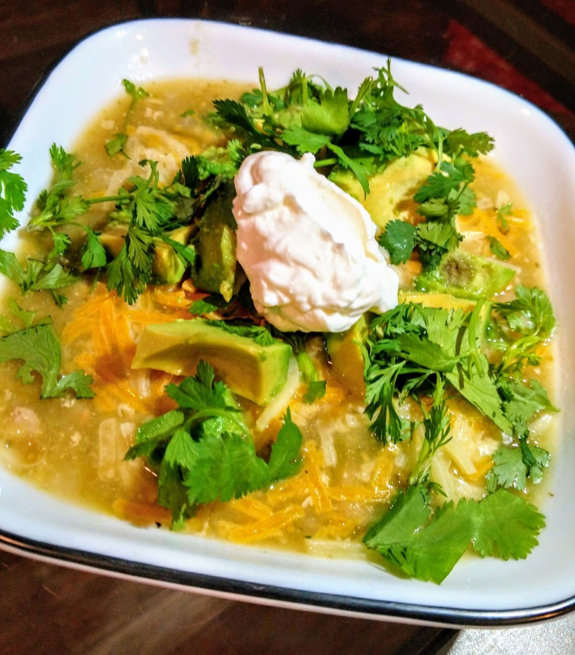 Instant Pot White Bean Chicken Chili