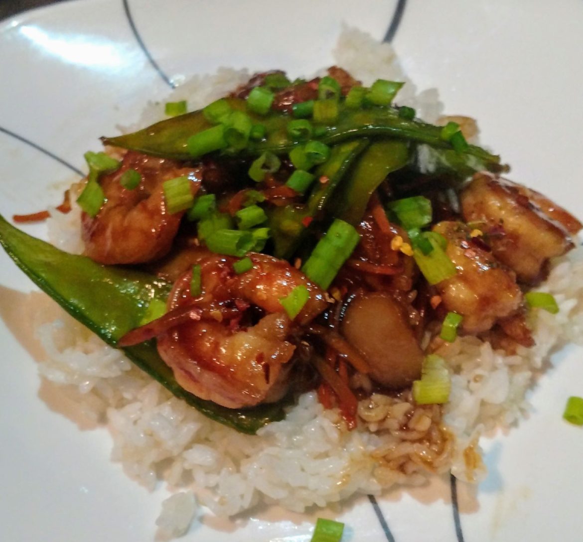 Sriracha Teriyaki Shrimp