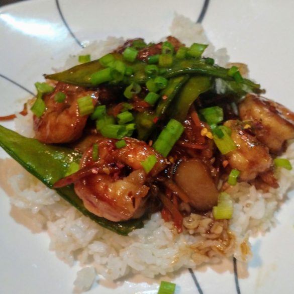 Sriracha Teriyaki Shrimp