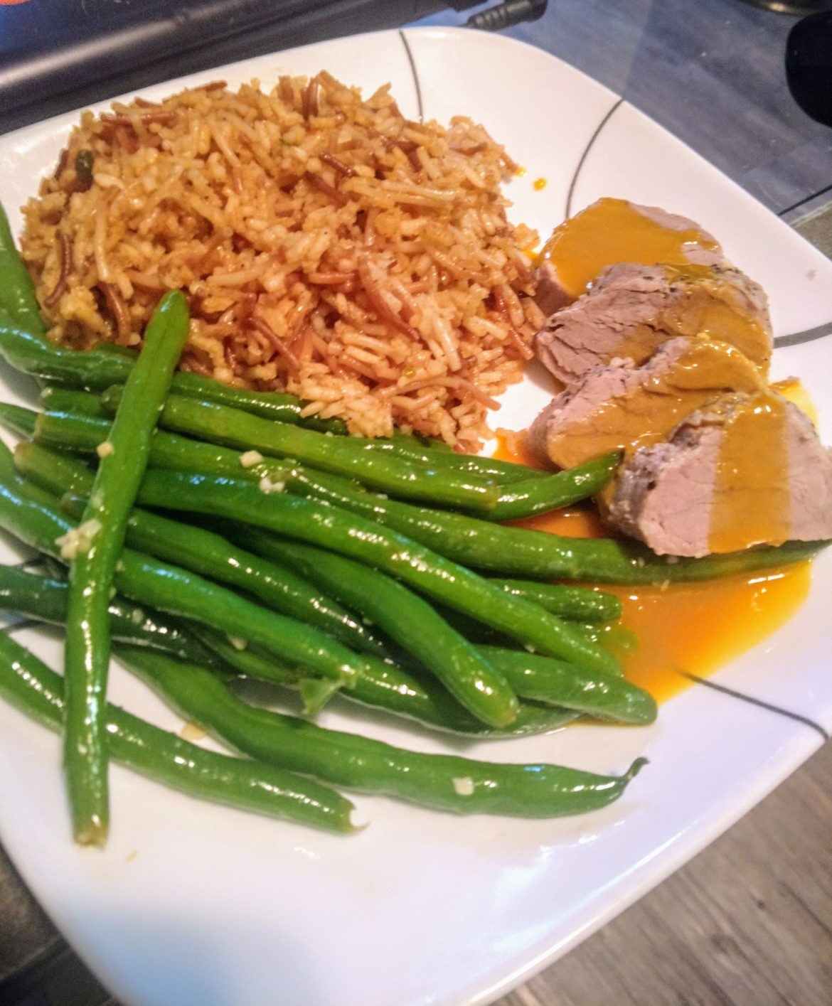 Instant Pot Pork Tenderloin with Honey Mustard Sauce