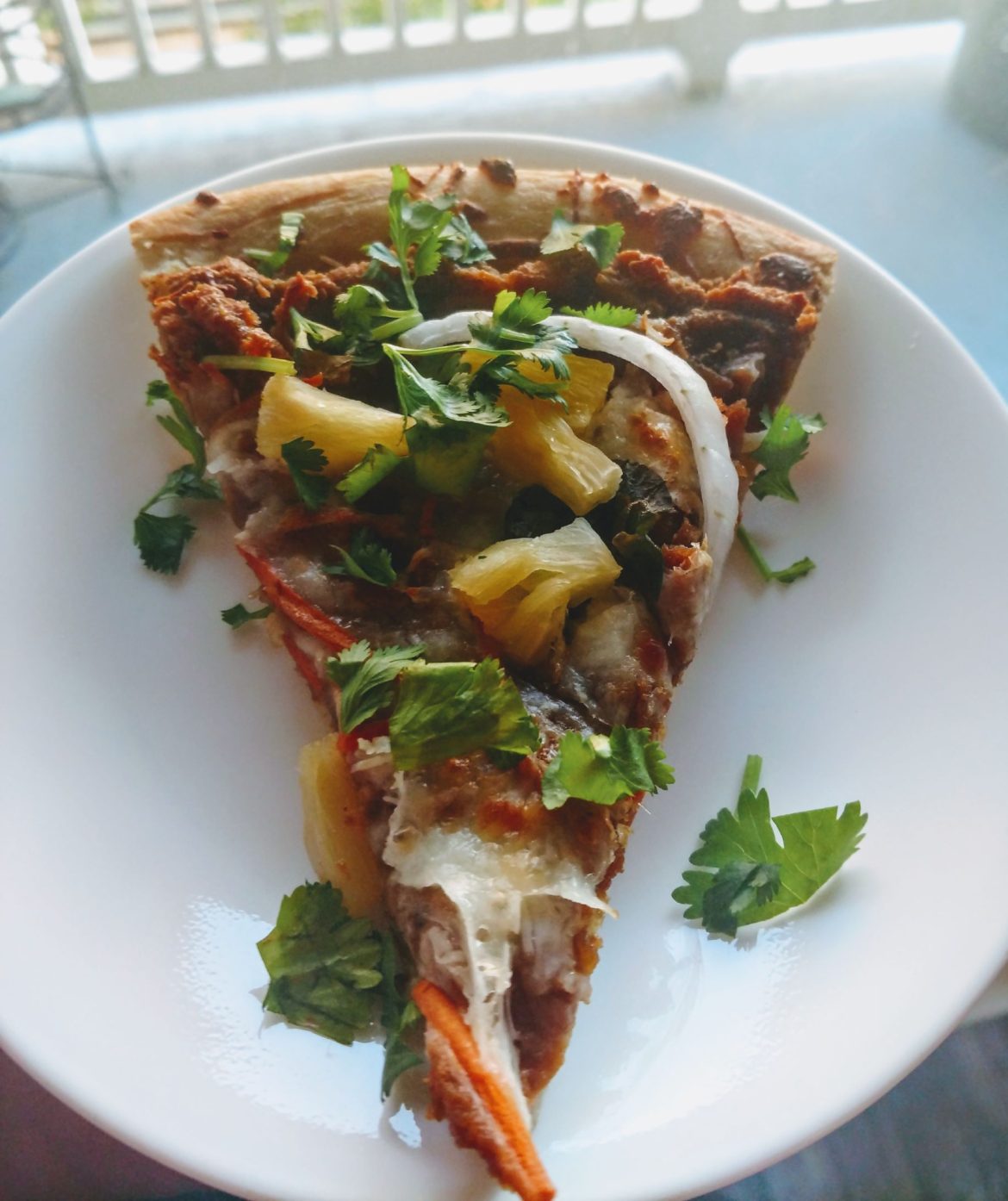 Thai Inspired Pizza