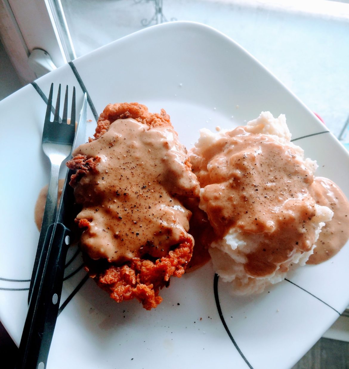 Country Fried Chicken and Gravy
