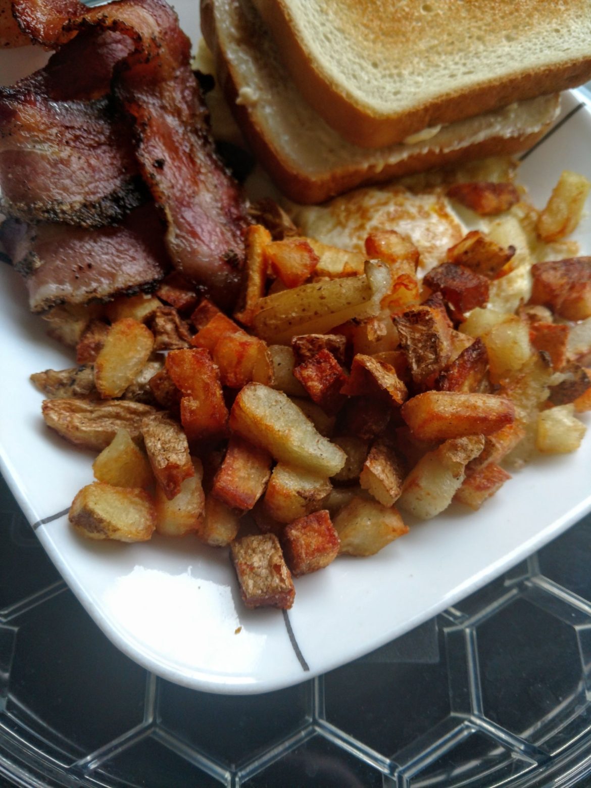 country fried potatoes