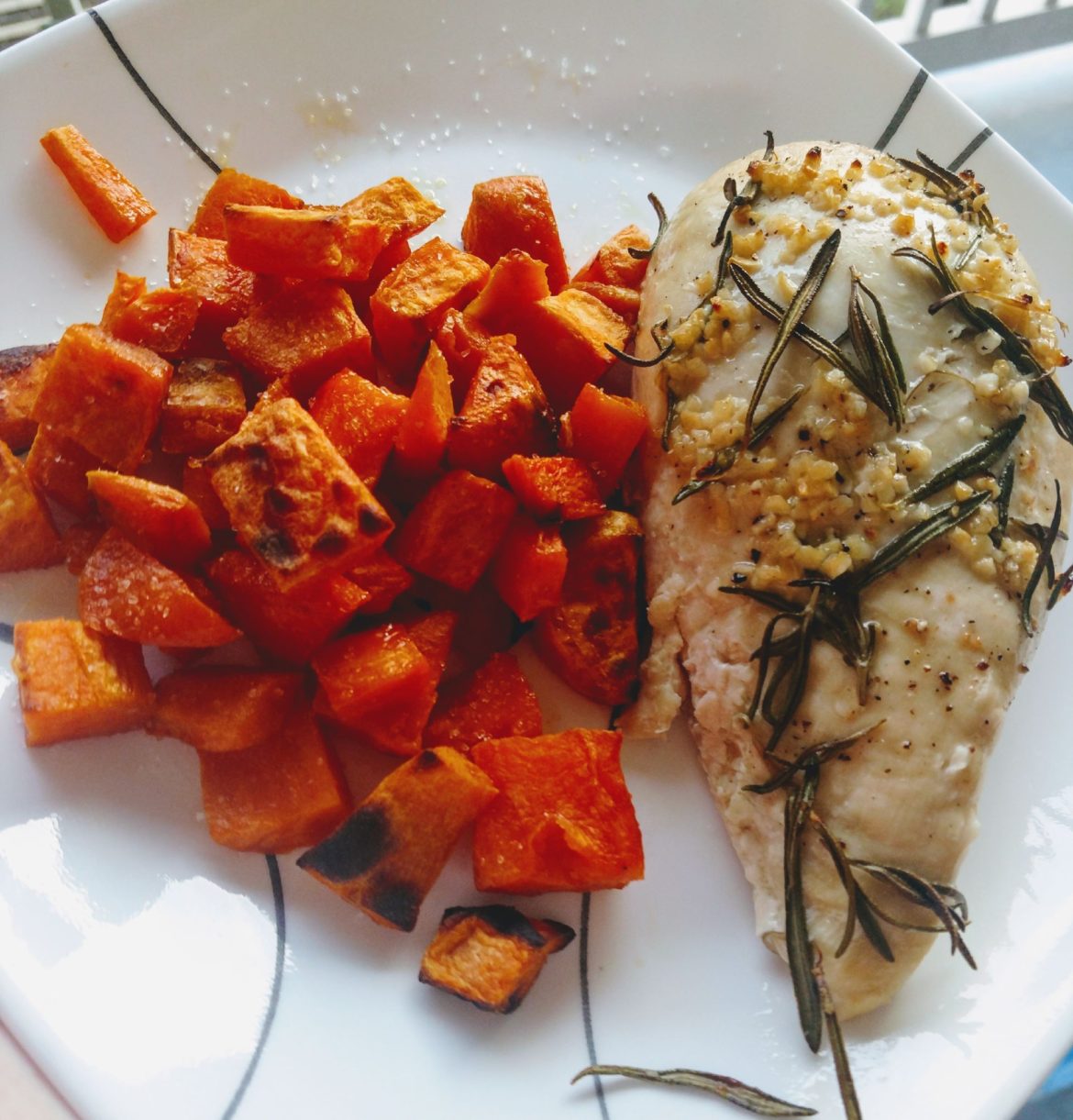Rosemary Chicken Sheet Pan Dinner