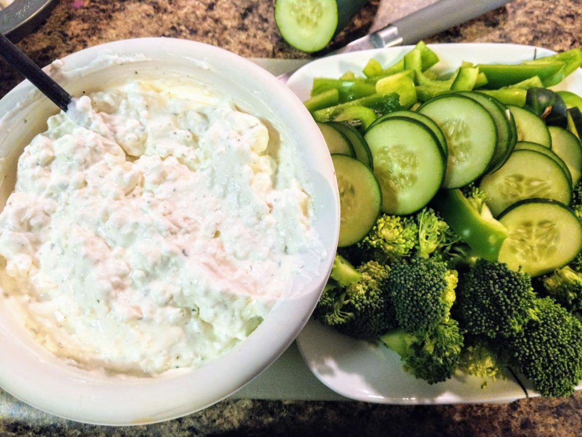 Best Low-fat Veggie Dip