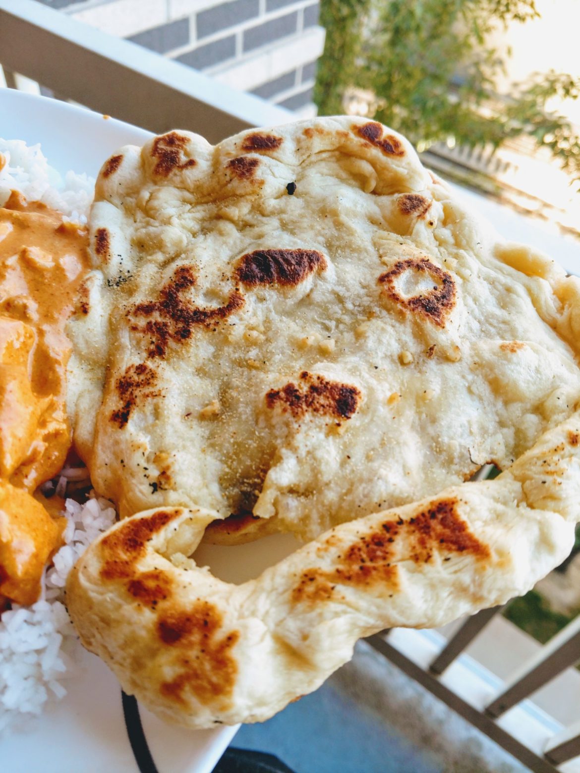 Garlic Naan Bread