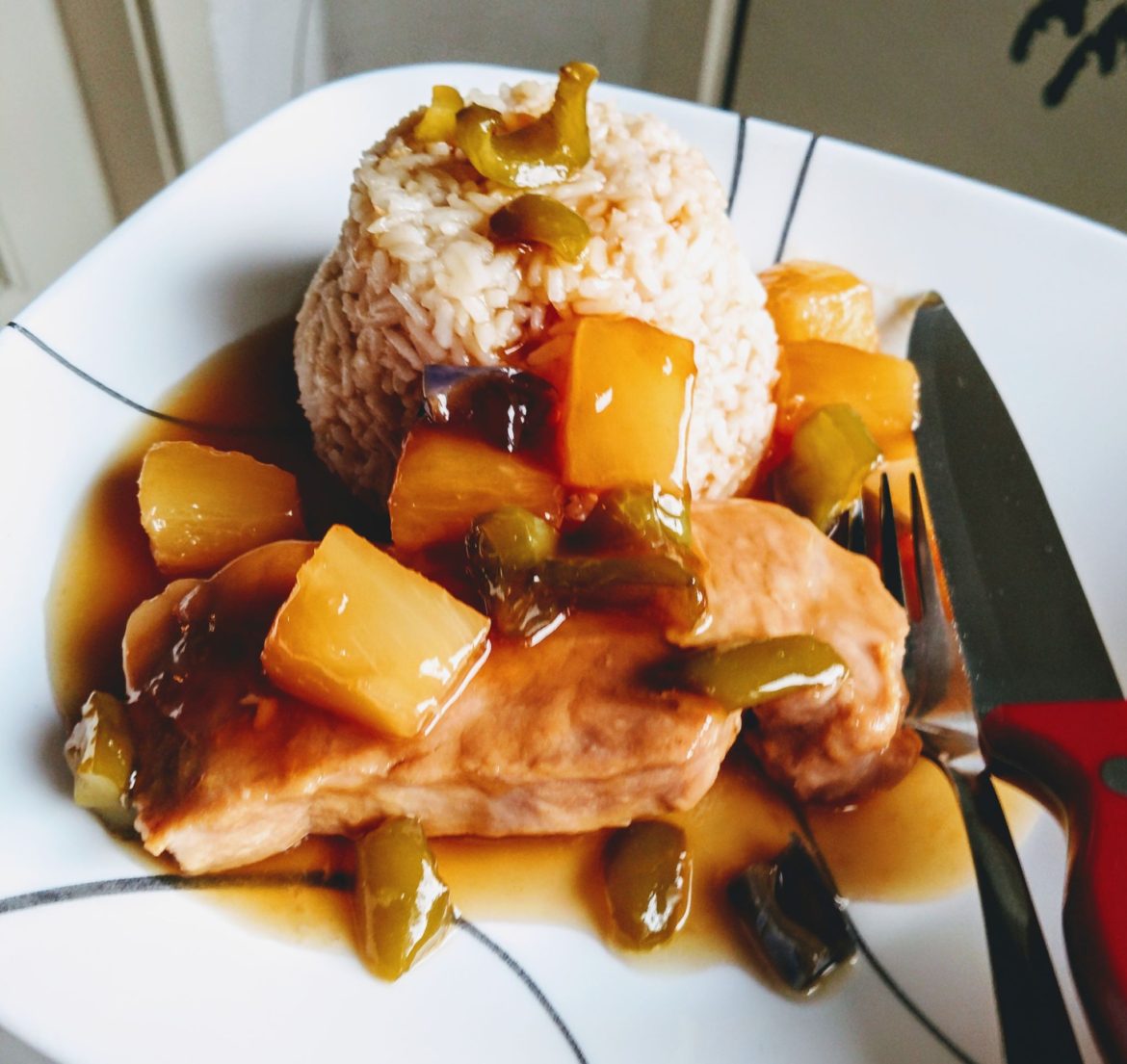 Baked Sweet and Sour Pork Chops