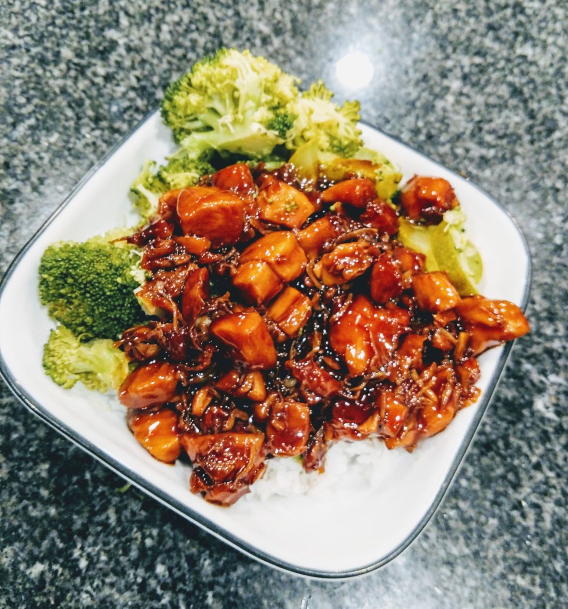 Instant Pot Teriyaki Chicken Rice Bowl