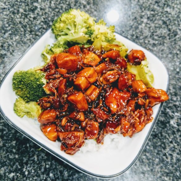 Instant Pot Teriyaki Chicken Rice Bowl