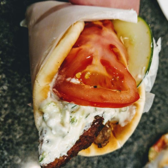 At Home Lamb Gyro