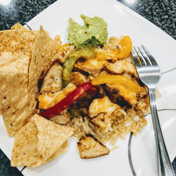 Chicken Fajita Casserole