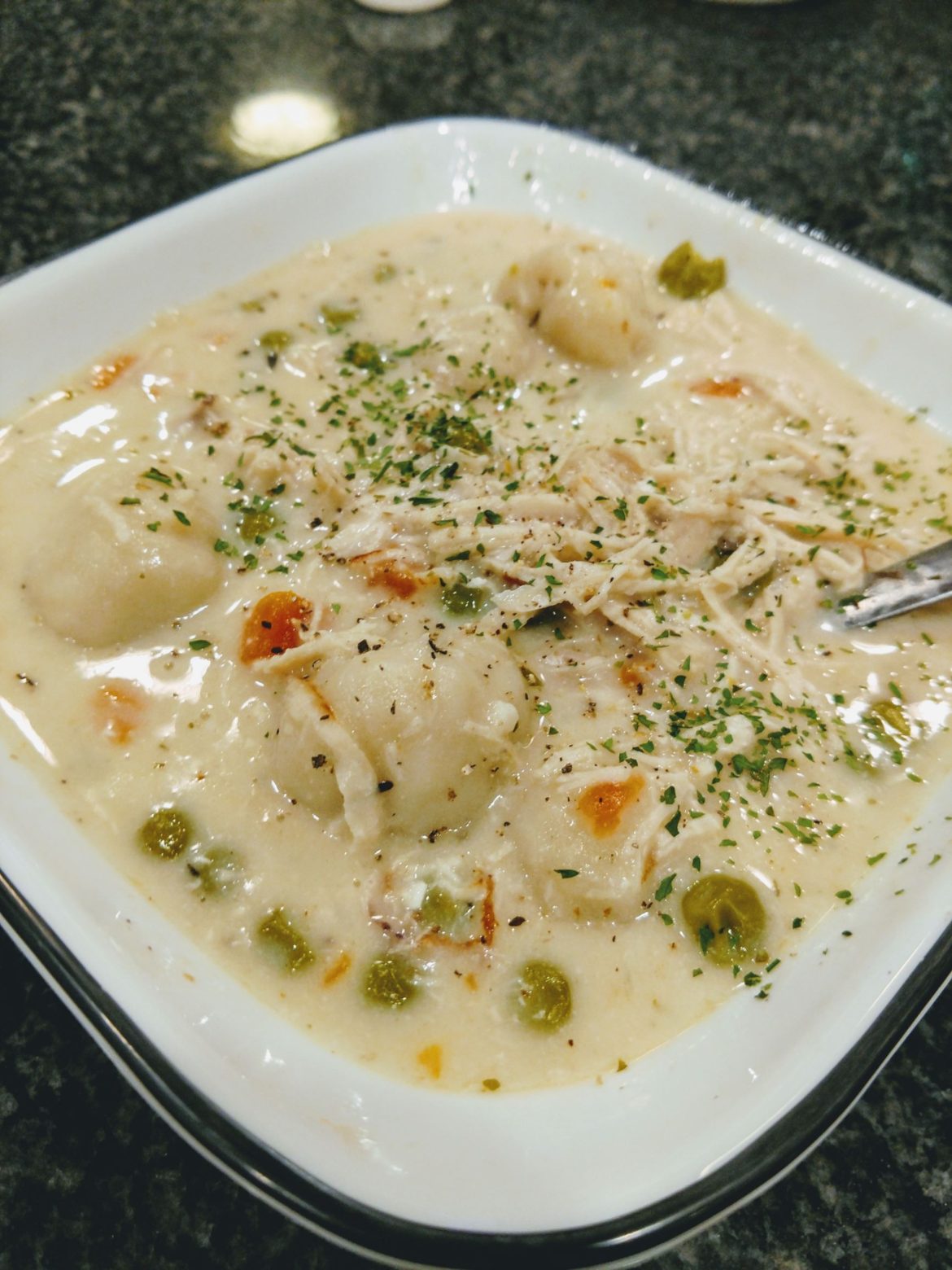 Instant Pot Chicken and Dumplings