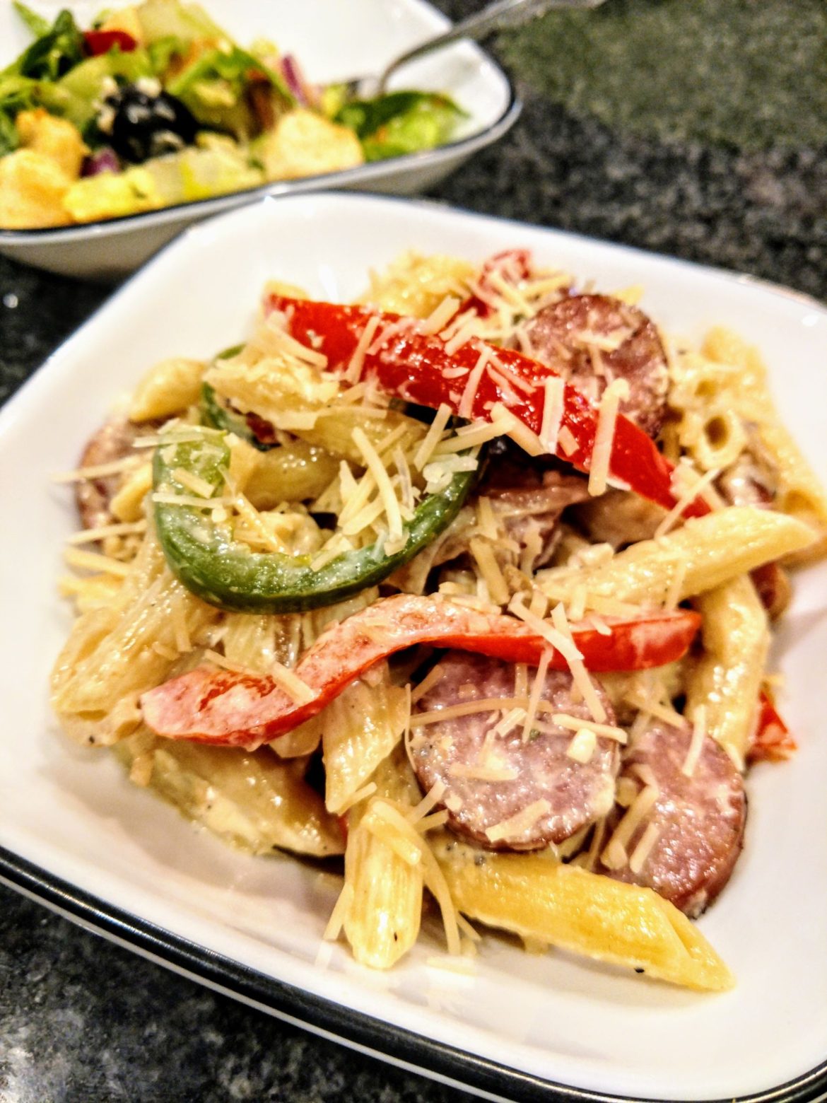 Cajun Alfredo Fusion Pasta