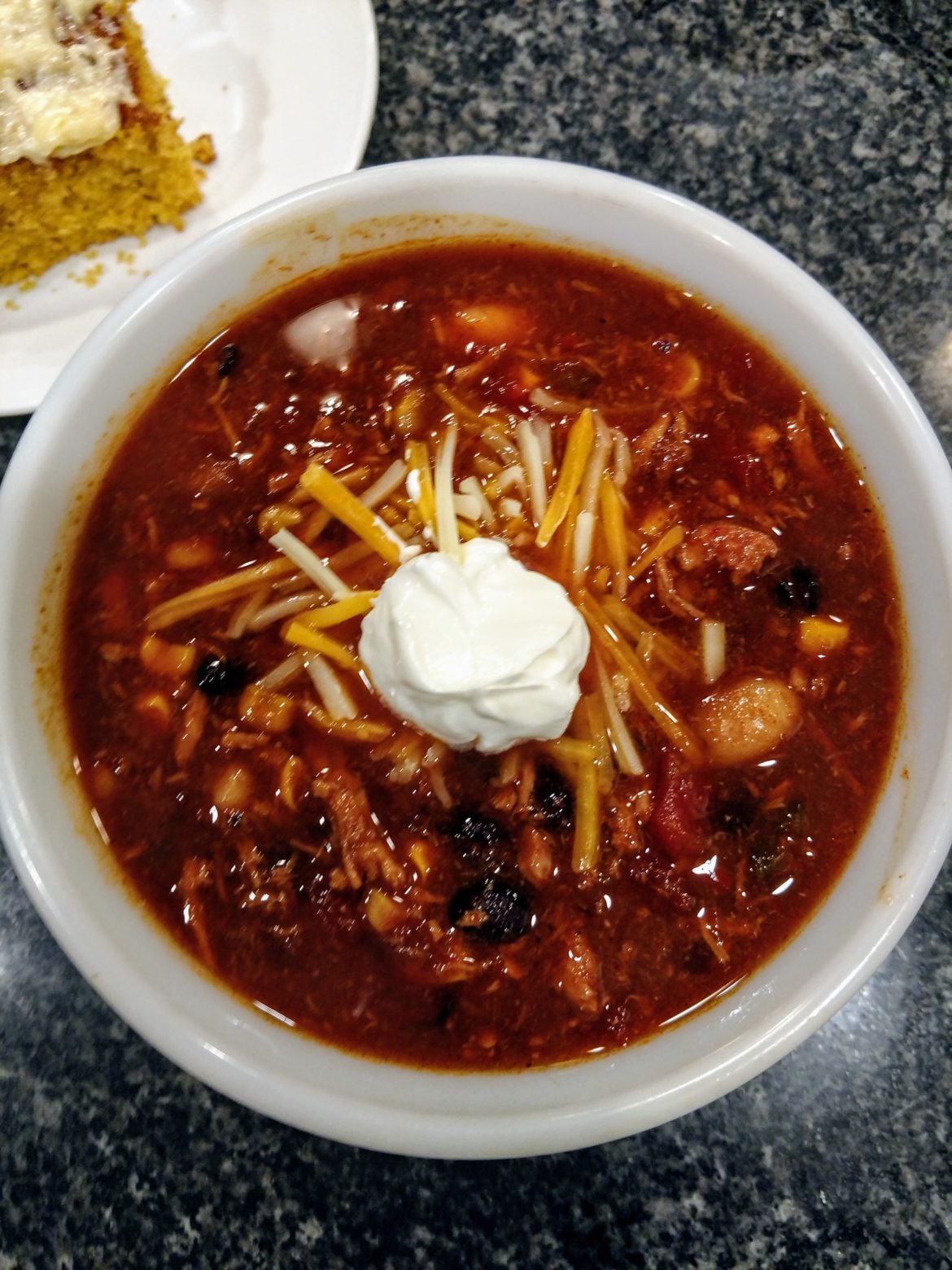 Slow Cooker Sweet Pork Chili