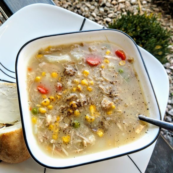 Comforting Homemade Turkey Soup