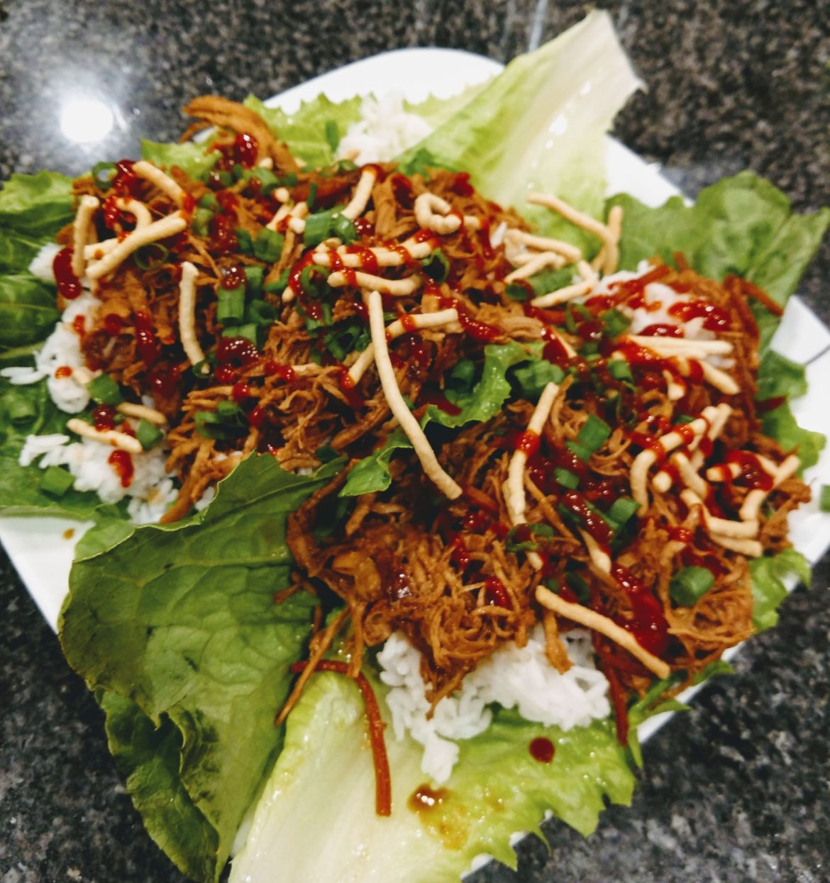 Instant Pot Asian Chicken Lettuce Wraps