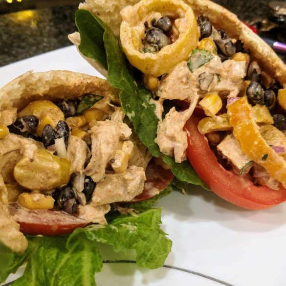 Santa Fe Chicken Salad Pita Pocket