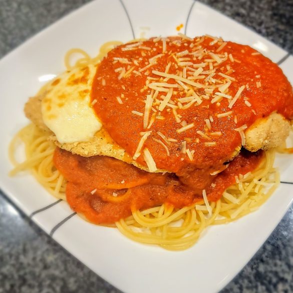 Air Fryer Chicken Parm