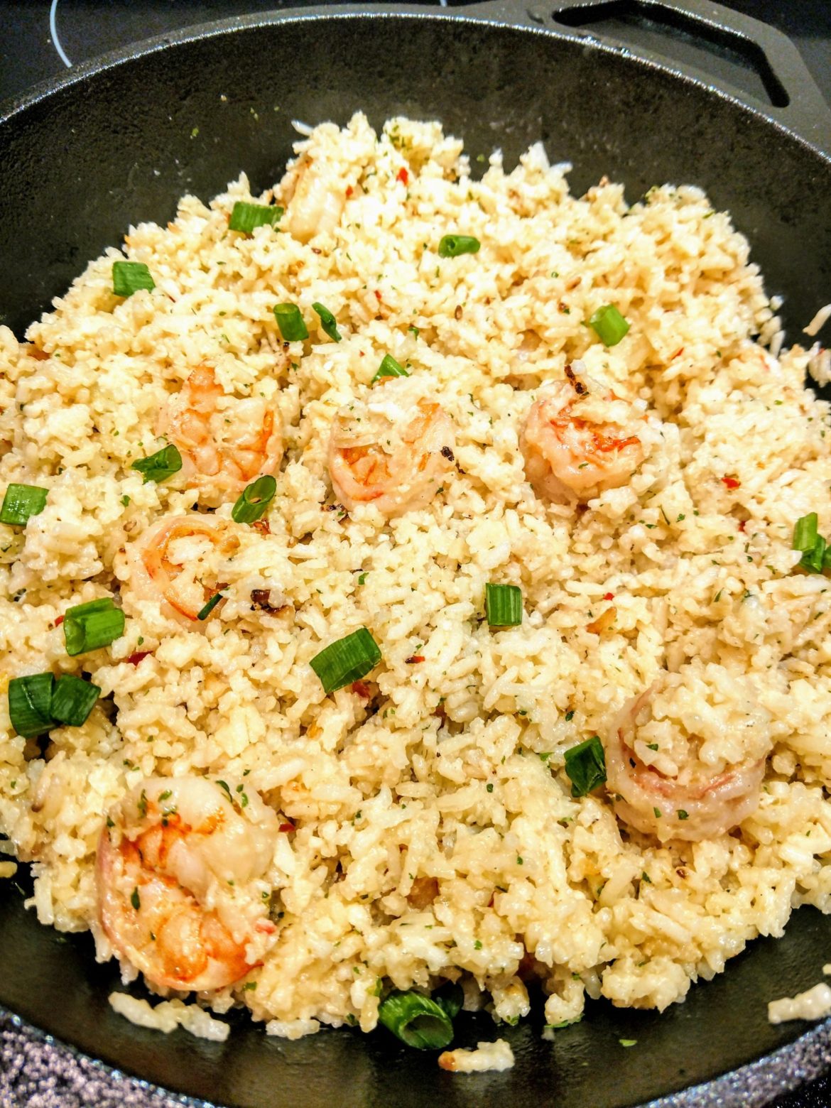 Easy Creamy Shrimp Risotto