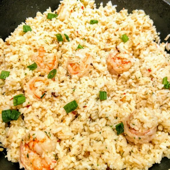 Easy Creamy Shrimp Risotto