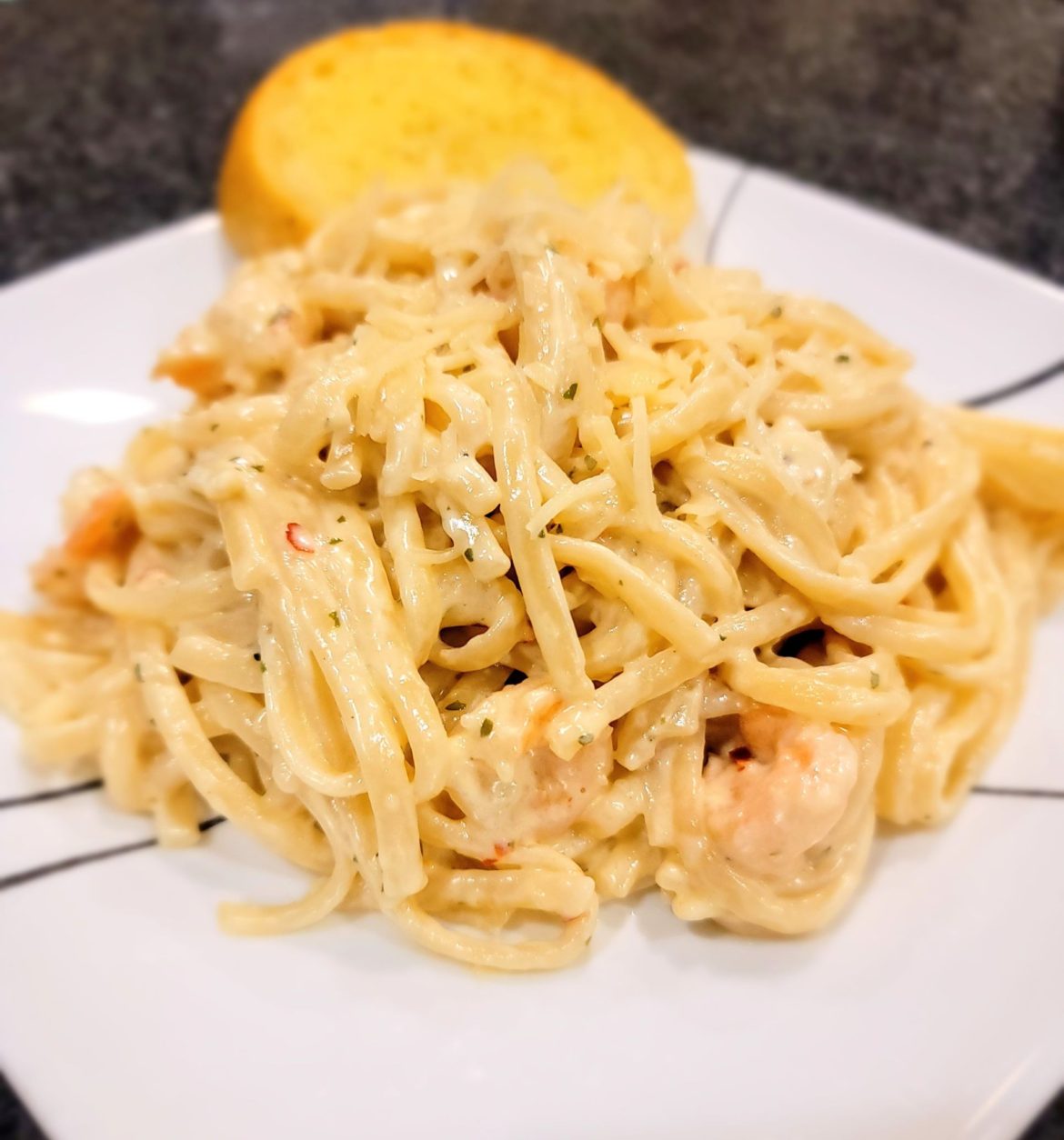 Creamy Shrimp and Linguine