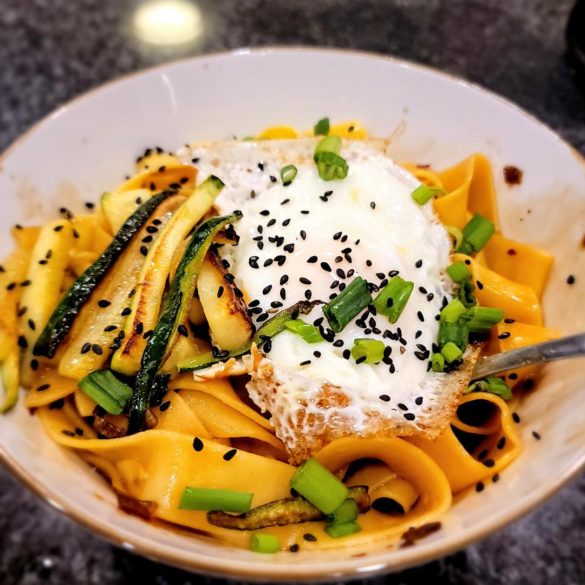 Sweet Asian Fusion Parpadelle