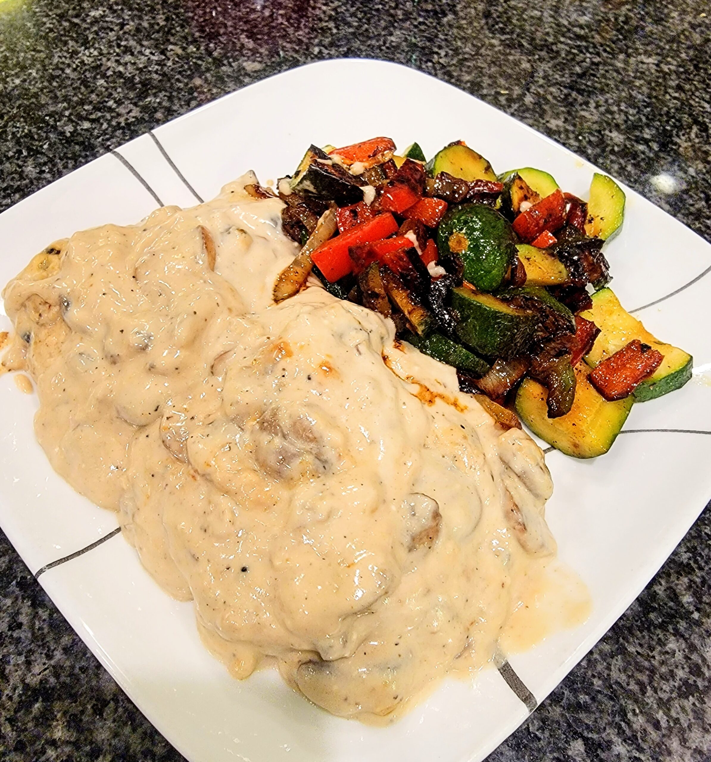 Pork Chops in Creamy Mushroom Sauce