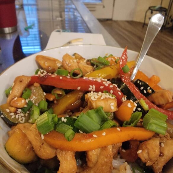 Kung Pao Chicken Stir-Fry